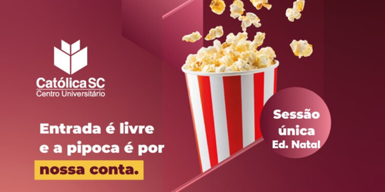 Católica SC terá sessão de cinema ao ar livre em Jaraguá do Sul
