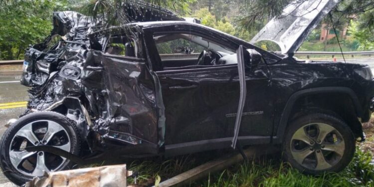 Duas crianças morrem em acidente na Serra Dona Francisca em Campo Alegre