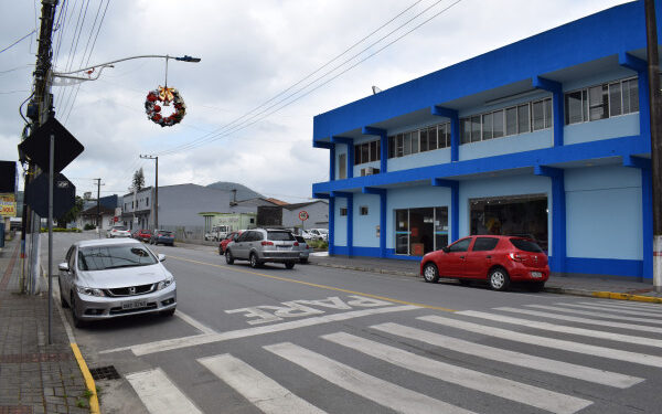 Trecho da rua Irineu Vilela Veiga, em Guaramirim, ficará interditado nos próximos dias