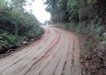 Definida empresa que fará a pavimentação do acesso ao morro das antenas, em Jaraguá do Sul