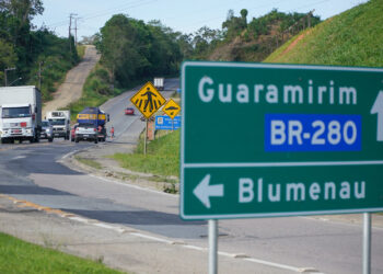 Governo abre licitação da duplicação da SC-108 entre Guaramirim e Massaranduba