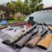 Sete armas de fogo são apreendidas e um homem é preso em Schroeder em ação de combate à caça ilegal