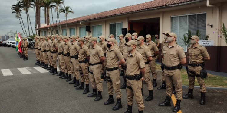 Polícia Militar de Jaraguá do Sul realiza solenidade de premiação