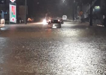 [Vídeo] Jaraguá do Sul registra temporal com granizo e alagamentos