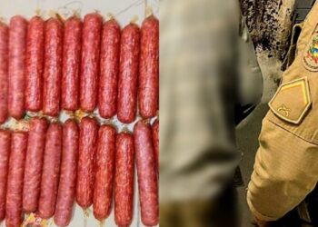 Homem furta mais de 20 peças de salame em supermercado de Penha