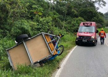 Família do Rio Grande do Sul que estava de mudança perde tudo após acidente em Jaraguá do Sul