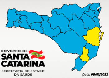 Matriz de Risco aponta duas regiões no nível alto para Covid-19 em Santa Catarina