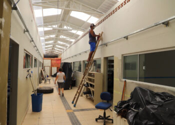 Escola Ribeirão Cavalo, em Jaraguá do Sul, passa por ampla reforma