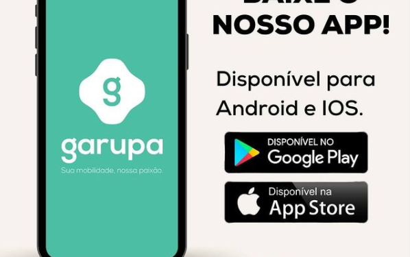 Garupa: Um novo aplicativo de transporte para região de Jaraguá do Sul