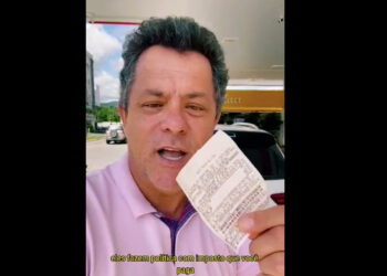 [Vídeo] Deputado catarinense se revolta com ICMS dos combustíveis
