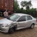 Motorista fica ferido após colisão com carreta na BR-280 em Jaraguá do Sul