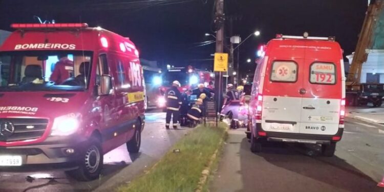 Médico foge sem prestar socorro após causar acidente em Joinville