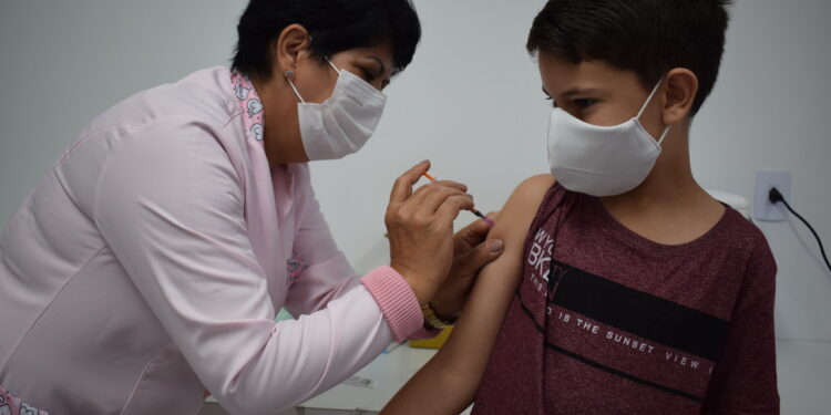 Saúde de Guaramirim abre agendamento da vacina contra a Covid-19 para crianças a partir de 7 anos