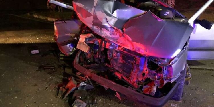 [Fotos] Grave acidente é registrado na BR-280, em Jaraguá do Sul