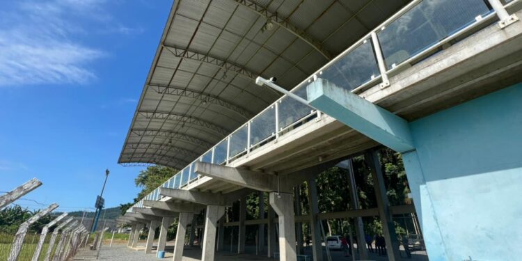 Começam as obras no Estádio Municipal em Guaramirim