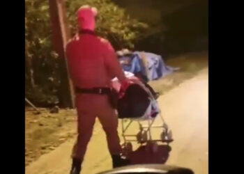 [Vídeo] Homem bate em mulher e ameaça matar filha de quatro meses em Jaraguá do Sul