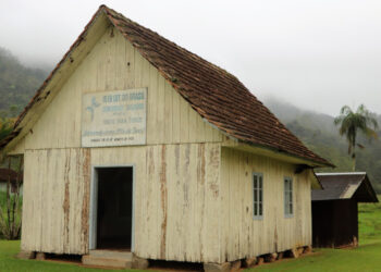 Jaraguá do Sul restaura igreja de 1935 no Rio da Luz