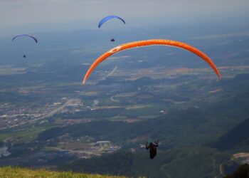 Etapa do Catarinense de parapente acontece em Jaraguá nesse final de semana