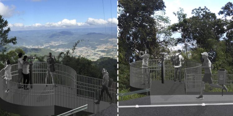 Assinada ordem de serviço para pavimentação e criação do parque no Morro Boa Vista, em Jaraguá do Sul