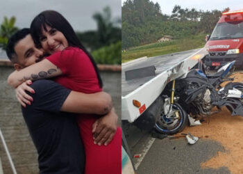 Mesmo ferida, mulher que sofreu acidente de moto em Massaranduba está consciente