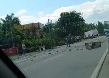 Motociclista morre após acidente na SC-110, em Jaraguá do Sul