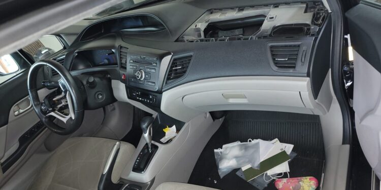 [Vídeo] Carro é arrombado e airbags são furtados em Jaraguá do Sul