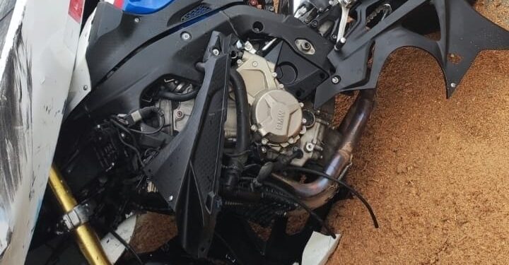 [Fotos] Homem morre em acidente grave em Massaranduba