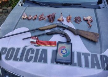 Caçador é preso em Jaraguá do Sul