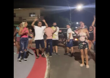 Família de motociclista morto em Jaraguá do Sul faz protesto pedindo justiça