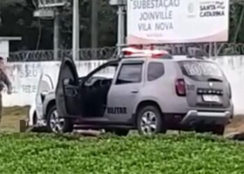 [Vídeo] Assaltantes armados são presos após roubo em Guaramirim