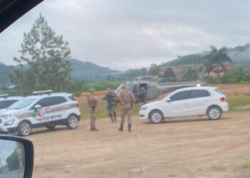 PM segue no cerco em busca de foragido que atropelou PM em Massaranduba