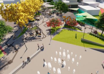 Entregue a ordem de serviço para revitalização da Praça Ângelo Piazera, em Jaraguá do Sul