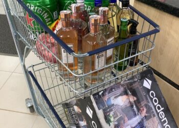 Homem tenta furtar mais de R$ 1 mil em mercadorias em supermercado de Jaraguá do Sul