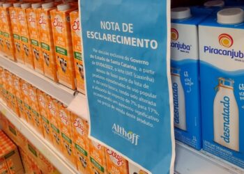 Projeto com reduções de ICMS de leite e alimentos é encaminhado para Assembleia Legislativa