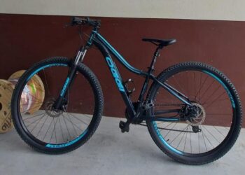 Bicicleta abandonada é encontrada pela PM em Guaramirim