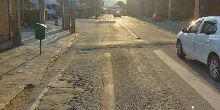 Recape de trecho da rua Bertha Weege começa na próxima semana