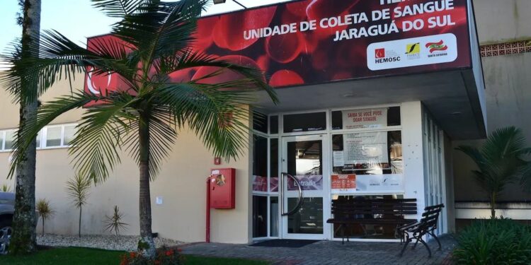 Hemosc de Jaraguá do Sul precisa de doação de sangue