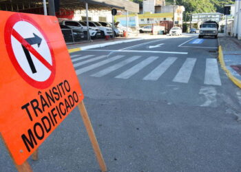 Rua no Centro de Guaramirim passa a ter novo sentido