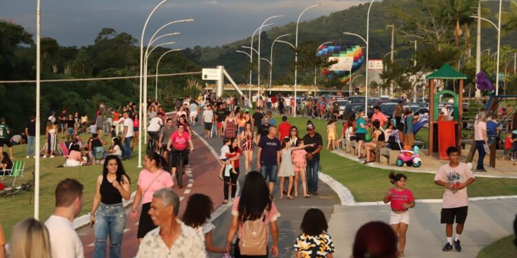 Fotos: Cerca de 15 mil pessoas foram ao Encontro do Parque, em Jaraguá do Sul
