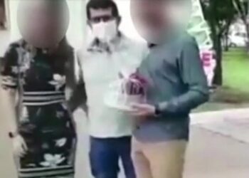 [Vídeo] Vereador de SC é suspenso por 12 meses após apalpar mulher