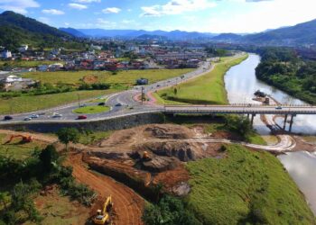 Começa a construção do terceiro trecho da Via Verde, em Jaraguá do Sul