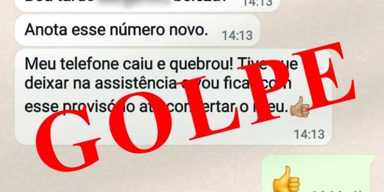 Golpista utiliza foto de ex-prefeito de Jaraguá do Sul para mandar mensagens