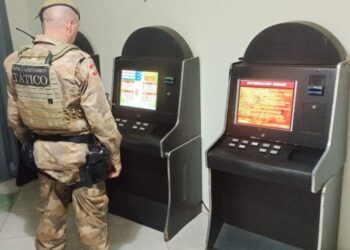 Polícia Militar flagra prática de jogo de azar em Jaraguá do Sul