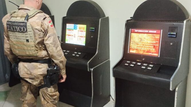 Polícia Militar flagra prática de jogo de azar em Jaraguá do Sul