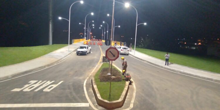 Ponte da Barra é liberada para o trânsito em Jaraguá do Sul
