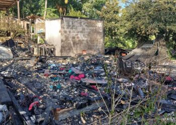 Família perde tudo após incêndio em Schroeder