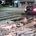 Motorista perde o controle e capota o carro em Jaraguá do Sul