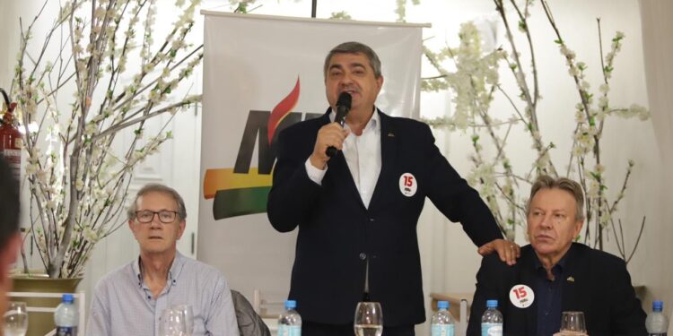 Em pré-campanha, Lunelli encerra roteiro pelo Meio-Oeste com avaliação positiva