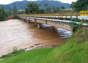 Acumulado de chuva em Jaraguá do Sul atinge 200 milímetros em 48 horas