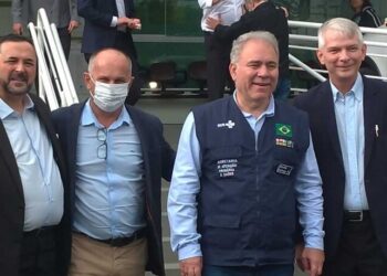 Ministro da Saúde visita os hospitais de Jaraguá do Sul